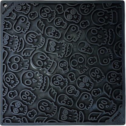 SodaPup Flower Power eMat – Durable Lick Mat Feeder Made in USA from Non-Toxic, Pet-Safe, Food Safe Rubber for Mental Stimulation, Avoiding Overfeeding, Fresh Breath, Digestive Health, & More