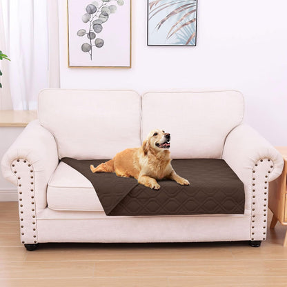 hyha Waterproof Dog Bed Blanket, Soft Pet Blankets, Waterproof Couch Cover for Dogs, Reversible Sofa Covers Washable for Furniture (30x70 Inch, Grey/Dark Grey)