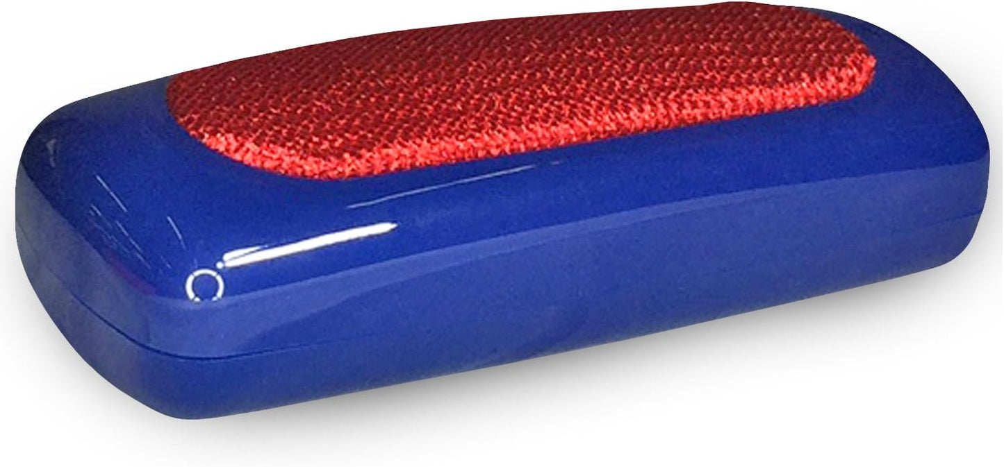 The Super Sweeper + Lint Brush. Handheld Vacuum for Crumbs, Pet Hair, Dirt, Dust, Dry Spills and Lint. (1, Blue)