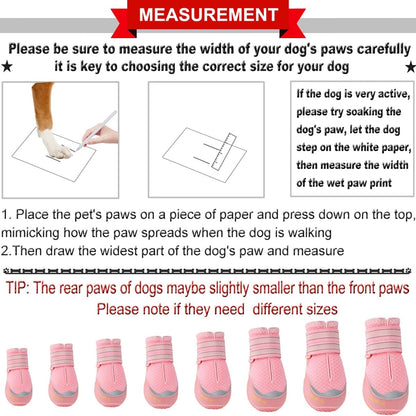 QUMY 4PCS Dog Boots for Large Dogs, Medium Dog Shoes & Paw Protectors for Hot Pavement, Summer Heat Protection, Mesh Breathable Nonslip Dog Booties for Hardfloors, Walking Running Hiking Black Size 6
