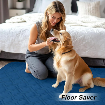 hyha Waterproof Dog Bed Blanket, Soft Pet Blankets, Waterproof Couch Cover for Dogs, Reversible Sofa Covers Washable for Furniture (30x70 Inch, Grey/Dark Grey)