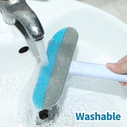 Pet Hair Remover Brush, Reusable Long Handle Dog Carpet Brush for Pet Hair or Dog and Cat Furniture