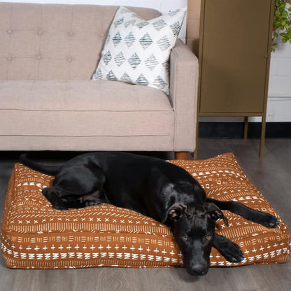 Molly Mutt Medium to Large Dog Bed Cover- Forever Young Print - Measures 27”X36”X5’’ - 100% Cotton - Durable - Breathable - Sustainable - Machine Washable Dog Bed Cover (Dd82b)