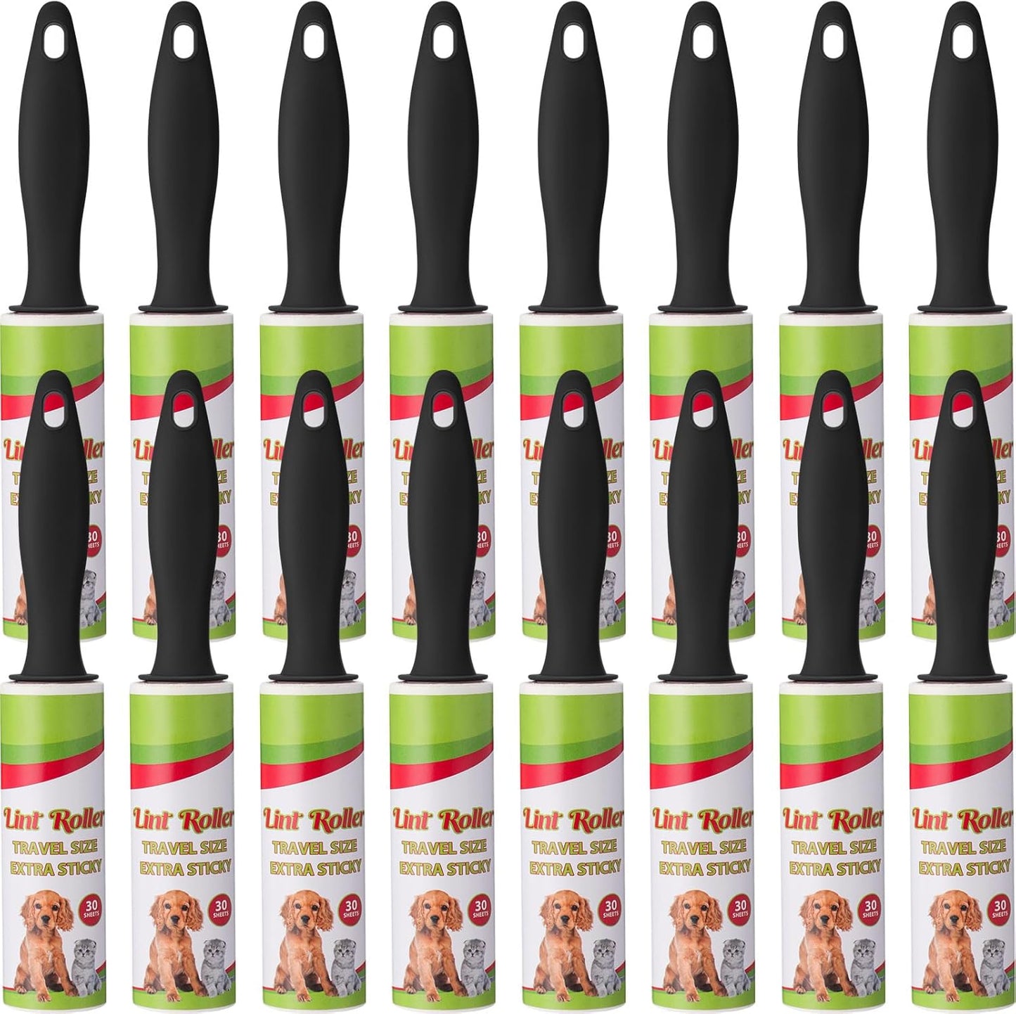 Hushee 8 Pcs Mini Lint Roller for Travel Small Lint Removers Bulk for Pet Hair and Clothes Small Size Removers Portable Sticky Removing Tool for Cleaning Furniture Dog Car Seat