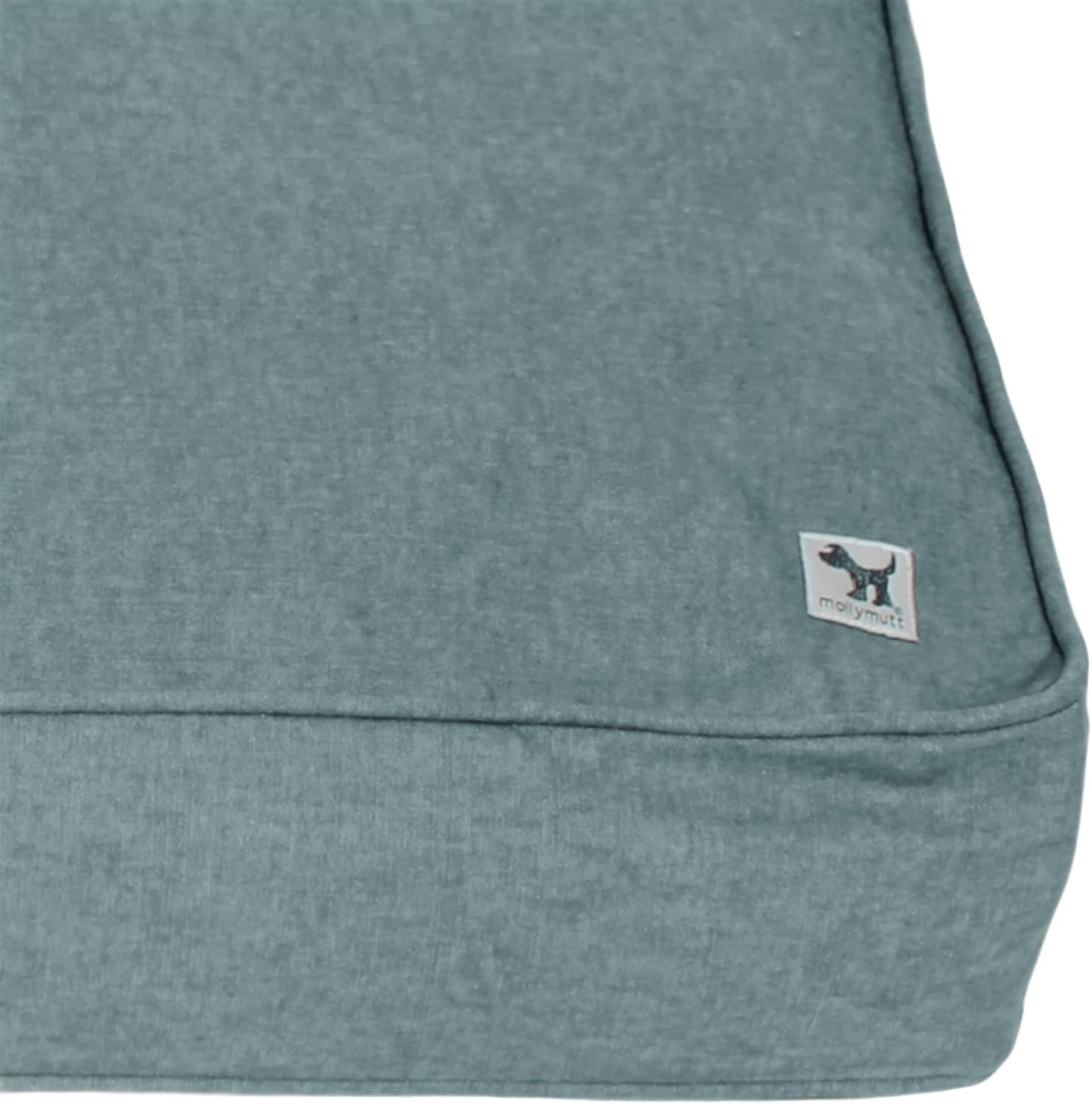 Molly Mutt Medium to Large Dog Bed Cover- Forever Young Print - Measures 27”X36”X5’’ - 100% Cotton - Durable - Breathable - Sustainable - Machine Washable Dog Bed Cover (Dd82b)