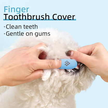 Yellow Pineapple-Shaped Dog Finger Toothbrush Soft TPR Anti-Slip Dog Finger Toothbrush Cover Cat Fingerbrush Tooth Cleaning Tool Pet Dental Care Toothbrush for Dogs and Cats 5.98in/15.2cm