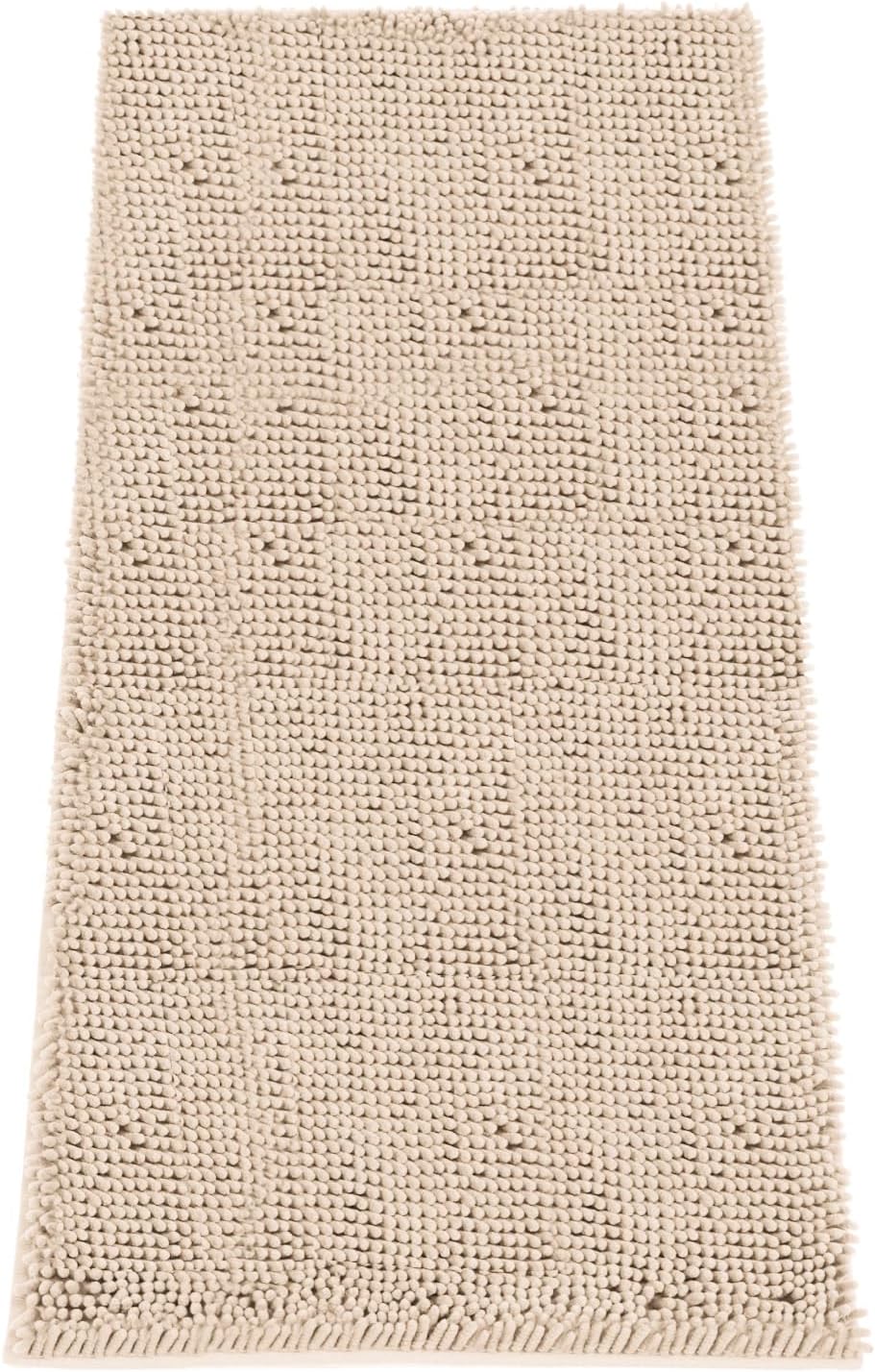 Absorbent Dog Door Mat for Muddy Paws, 60" x 24" Chenille Indoor Mats for Entryway, Trap Dirt Front Door Mat Indoor Entrance Washable Non Slip Soft