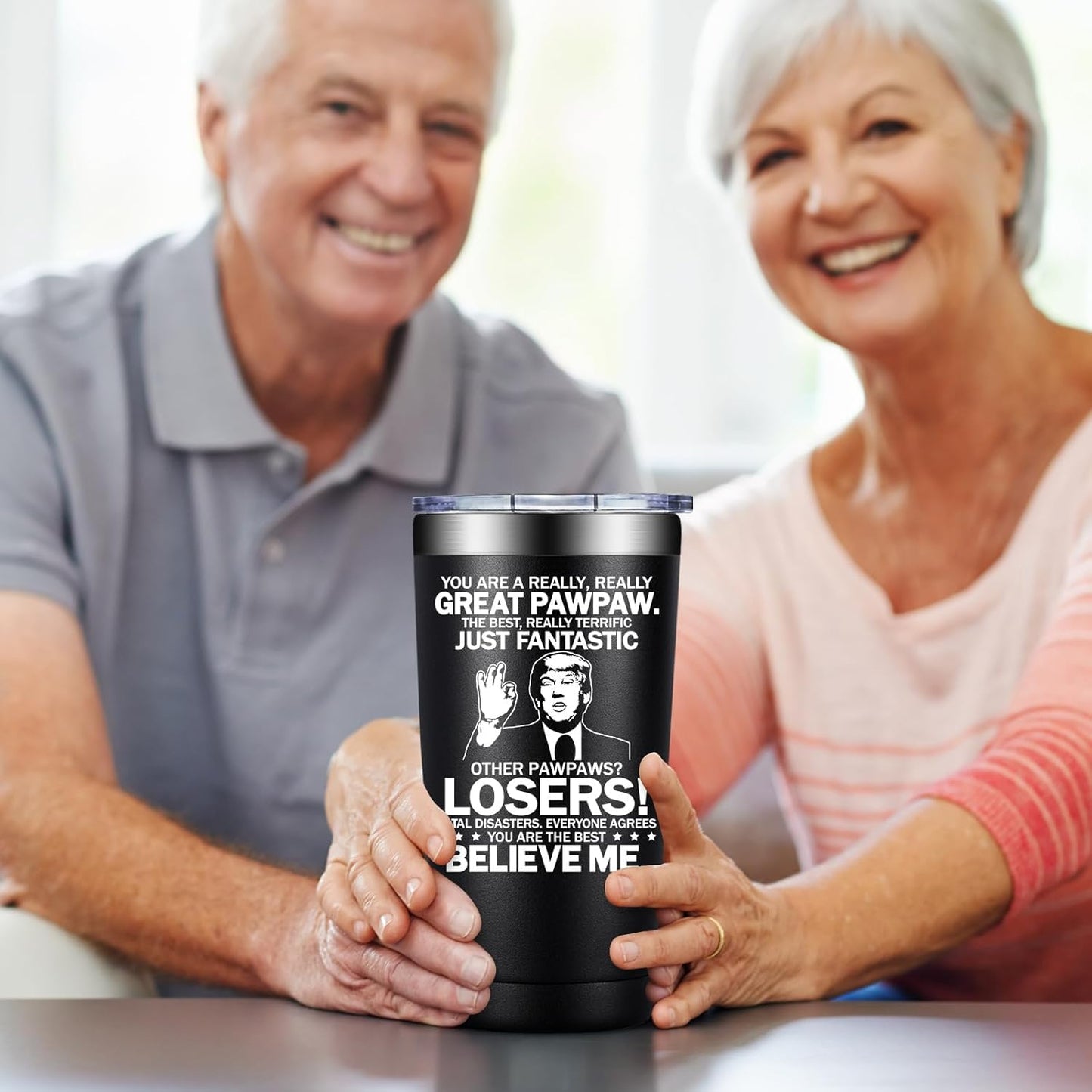 BIRGILT Pawpaw Gifts from Grandkids - Pawpaw Fathers Day Gift - Best Paw Paw Gifts for Grandpa, Grandfather - 20oz Tumbler Cup