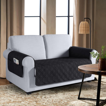 VANSOFY Couch Cover, Waterproof Sofa Covers Washable Slipcover Furniture Protector Couch Seat Covers Non-Slip Couch Cover for Dogs, Pets(Sofa, Dark Gray)