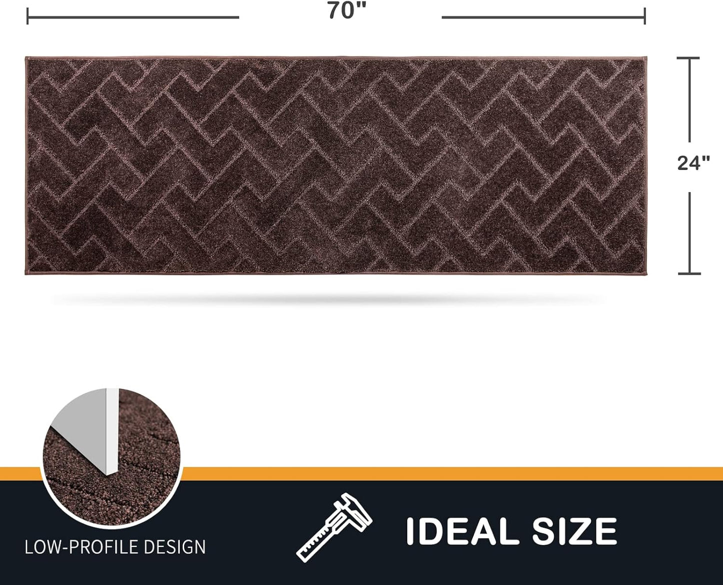 PURRUGS Dirt Trapping Door Mat 20" x 31.5", Non-Slip Machine Washable Entry Rug, Dog Doormat, Indoor Front Door Mat, Super Absorbent Entryway Rug for Muddy Shoes & Paws, Taupe
