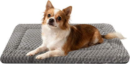 Dog Bed Mat – Soft & Comfortable Dog Kennel Pad for Crate – Durable Crate Bed & Mat for Dogs & Cats – Ideal for Crate, Kennel, and Home Use