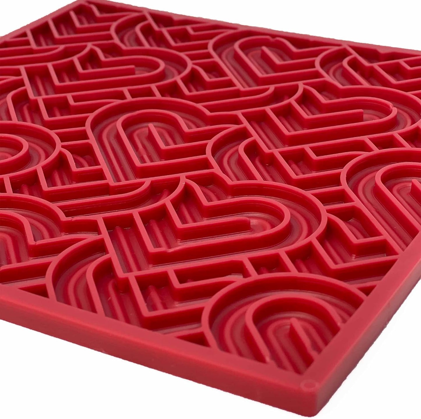 SodaPup Flower Power eMat – Durable Lick Mat Feeder Made in USA from Non-Toxic, Pet-Safe, Food Safe Rubber for Mental Stimulation, Avoiding Overfeeding, Fresh Breath, Digestive Health, & More