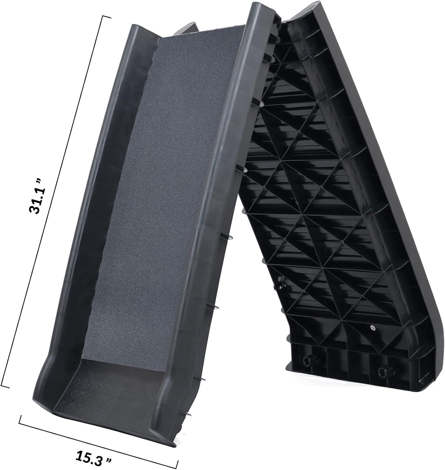 Elevon Folding Pet Ramp – 62 Inch – Ramp – Black