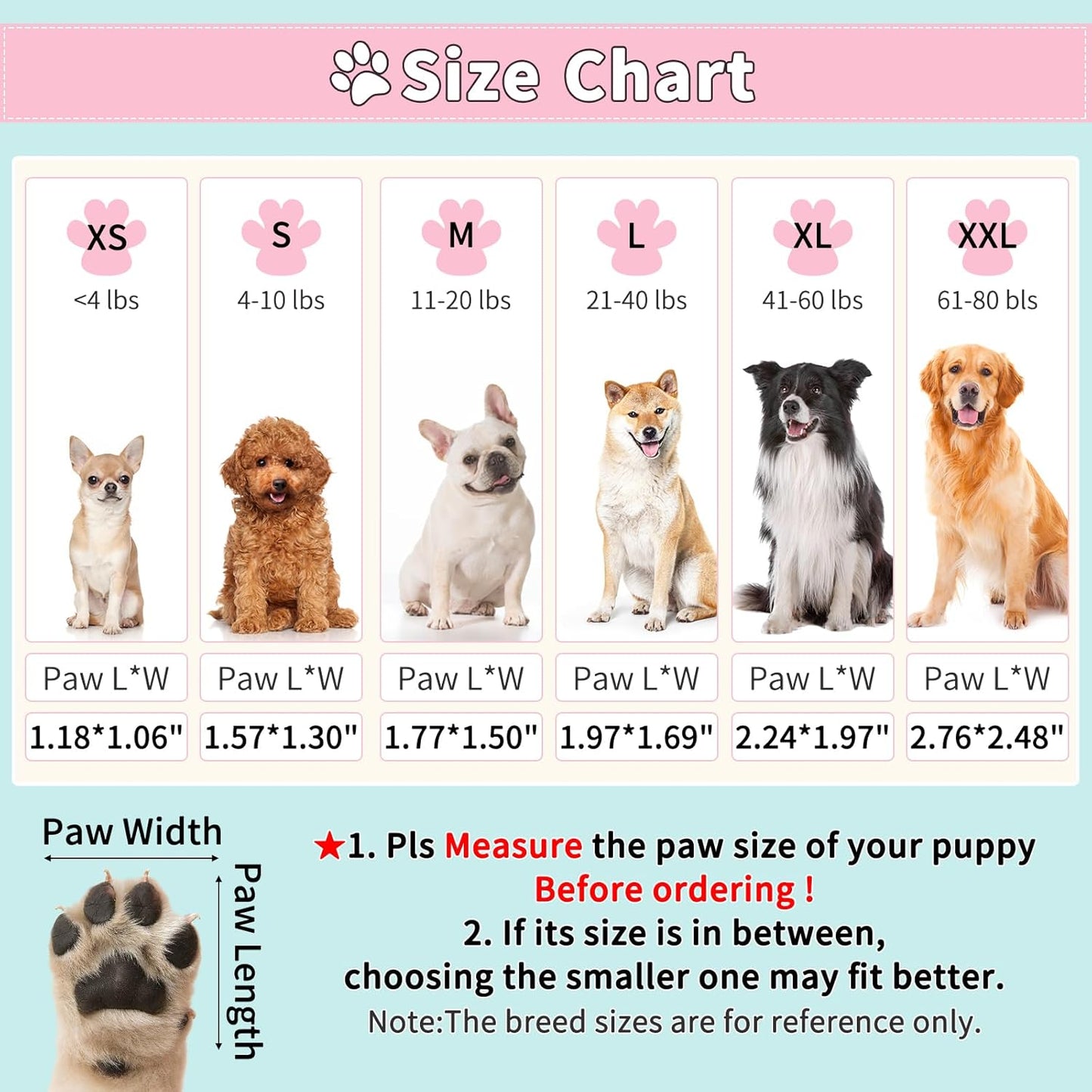 Anti-Slip Dog Paw Protector Pads, Dog Paw Stickers 12 Sets(48 Pcs) Black, for Pets Senior Dogs with Traction on Hardwood Floor, Non-Slip Dog Grips Dog Shoes Boots Socks Replace【S】