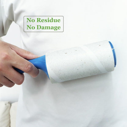 10 inch Mega All-Purpose Pet Hair Lint Roller Refills Compatible with Evercare Mega Roller 10'' Wide Ultra Sticky 60 Sheets Each Refill (Pack of 6, 360 Sheets Total)