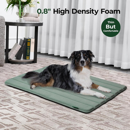 BALANCE Dog Crate Pad, Dog Foam Crate Mat Kennel Pad, Washable Water-Resistant Pet Bed Flat Dogs Cage Mat for Small Dogs