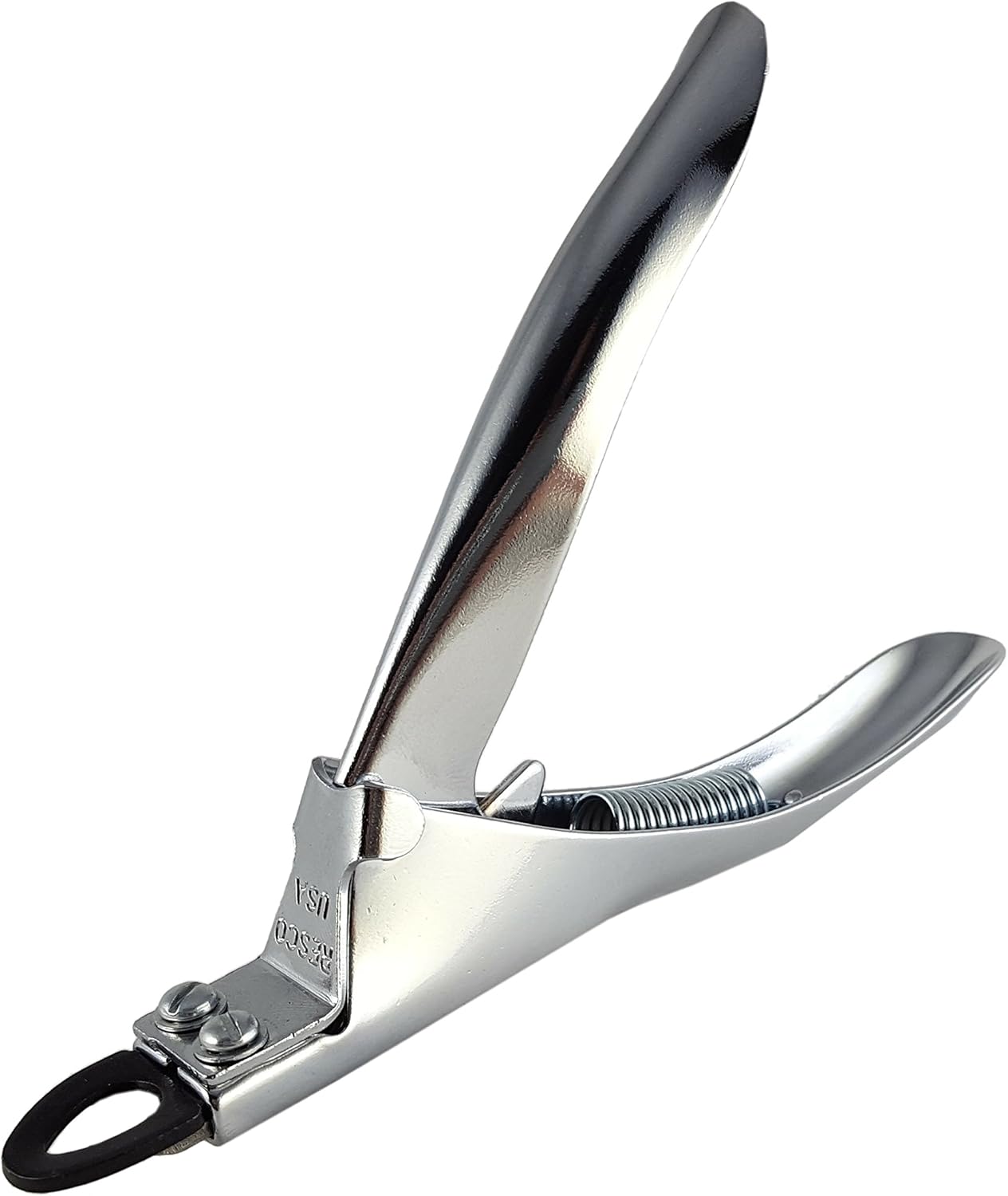 Resco Original Dog Nail Clippers – USA-Made Professional Guillotine Pet Trimmer, Heavy Duty Steel - Chrome, Tiny Dogs and Cats