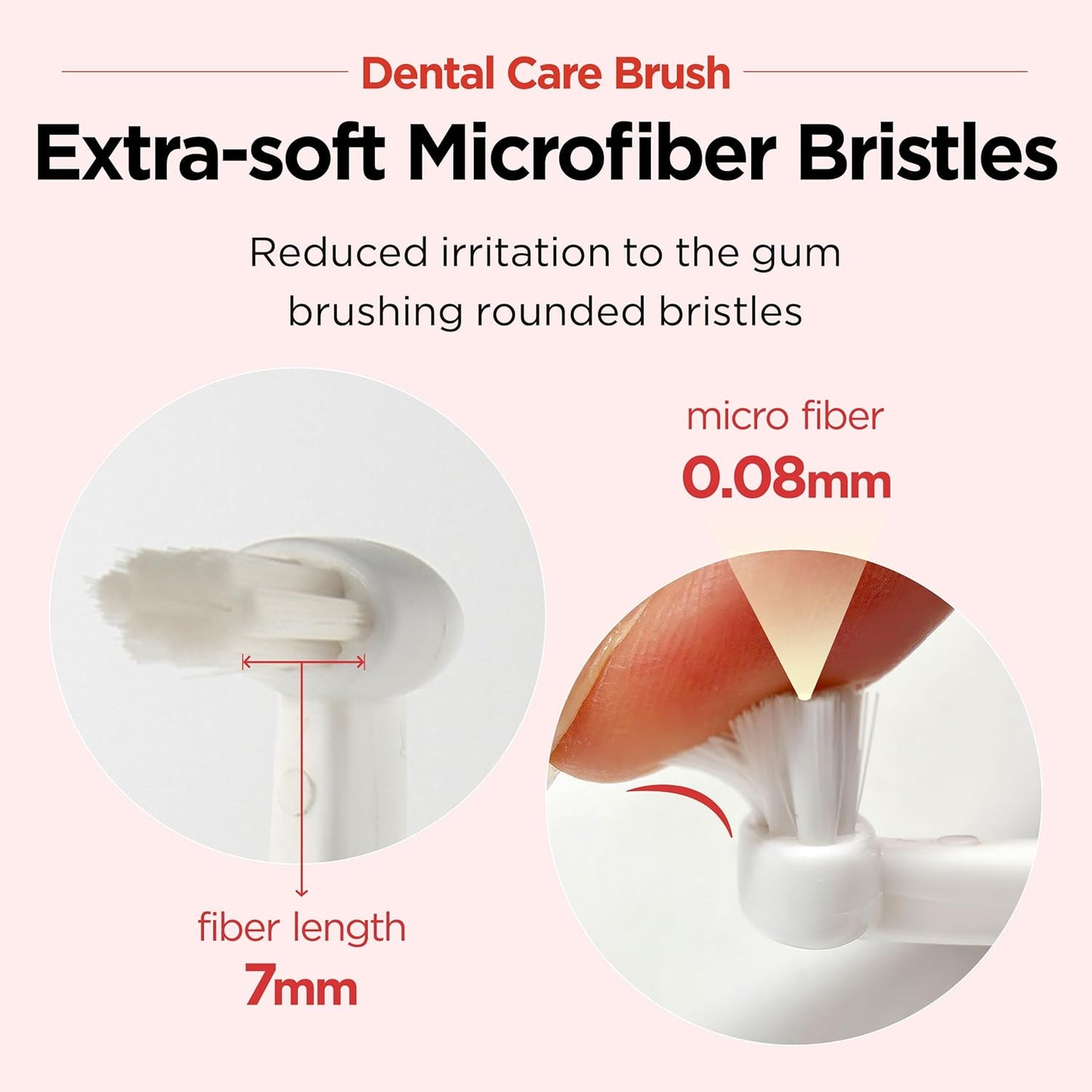 JAYU PET Dental Care Brush with Soft Bristles 1ea - Dog Toothbrush, Cat Toothbrush, Dental Care for Kitten and Small Dogs, Removing Old Plaque and Tartar, Easy Cleaning