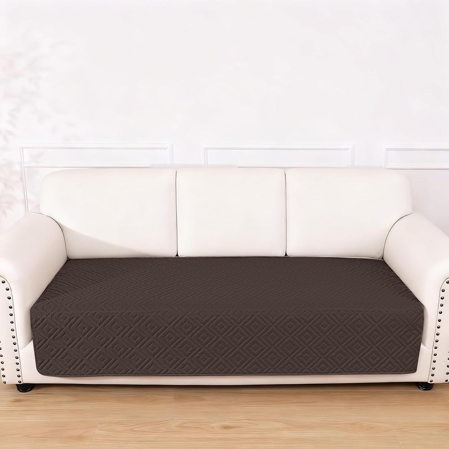 hyha Waterproof Dog Blanket, Soft Pet Bed Blankets, Waterproof Sofa Couch Cover for Dogs Washable, Reversible Pet Couch Covers for Sofa Furniture (30x70 Inch, Grey/Dark Grey)
