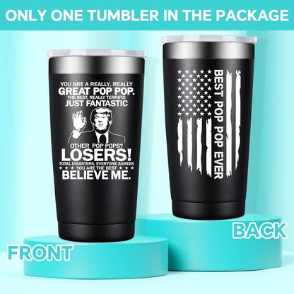 BIRGILT Pawpaw Gifts from Grandkids - Pawpaw Fathers Day Gift - Best Paw Paw Gifts for Grandpa, Grandfather - 20oz Tumbler Cup