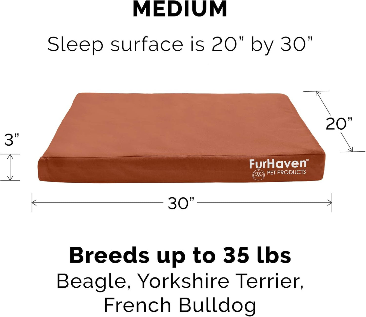 Furhaven Replacement Dog Bed Cover Ultra Plush Faux Fur & Suede Mattress, Machine Washable - Gray, Large