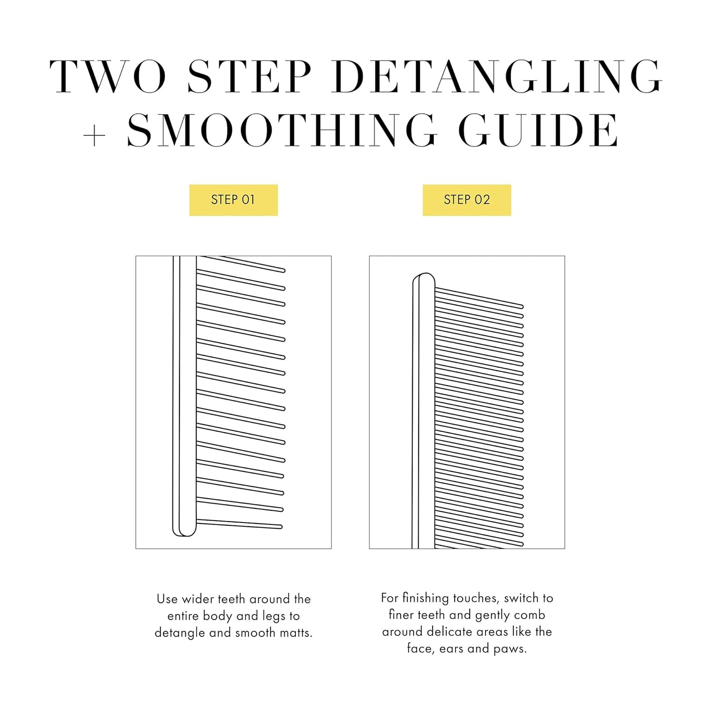Tweezerman Dual-Sided Detangling Comb