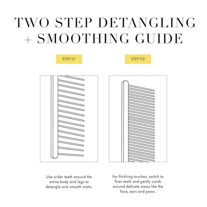 Tweezerman Dual-Sided Detangling Comb