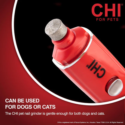 CHI for Dogs Nail Clipper for Large Breeds - Stainless Steel Dog Nail Trimmer with Safety Guard and Non-Slip Ergonomic Handle for Controlled Trimming of Thick Nails, Standard Nail Clipper, Large