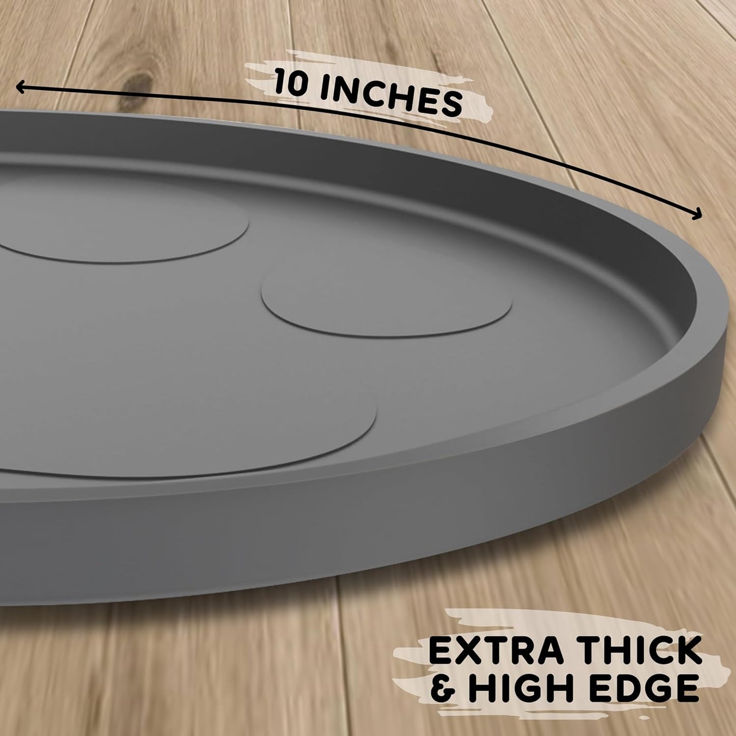 Dog Food Mat - Raised Edges Dogs Mat for Food and Water Prevent Spill, Waterproof Cat Food Mats Protect Floors, Easy Clean Dog Bowl Mats for Food and Water, Silicone Pet Feeding Placemats
