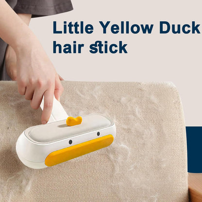 Pet in Addition to Dog Hair cat Hair Cleaner Staining Hair Removal Scraping Brush Cat and Dog Hair Sucking and Sticky Hair Remover Clothes Bed Sofa Cleaning Supplies - Little Yellow Duck Style