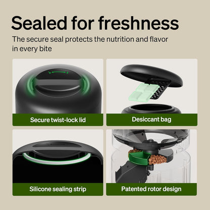 PETLIBRO Automatic Dog Feeder with Camera, Auto Cat Food Dispenser Slow Feeders Dogs Bowl, 1080P HD Video with Night Vision, 5G WiFi with 2-Way Audio, Stainless Steel Slow Food Tray for Small Dogs