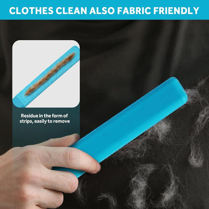 Pet Hair Removal Tool - Pet Hair Remover for Cat & Dog Hair Cleaning, Carpet Rake for Fabric Furniture, Pet Carpet Cleaner Come with Adhesive Hook Convenient to Hang & Store, an Ideal for Pets Owners