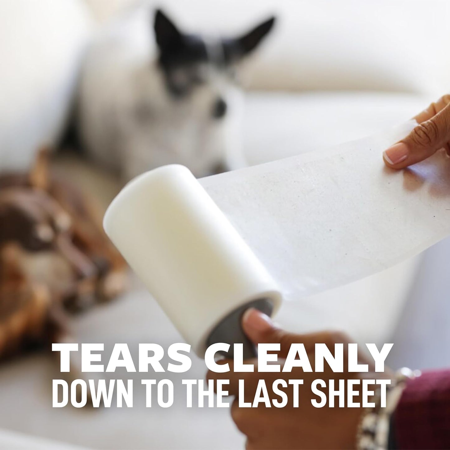 Scotch-Brite Pet Extra Sticky Lint Rollers 4 Rollers 48 Sheets Per Roller 192 Sheets Total