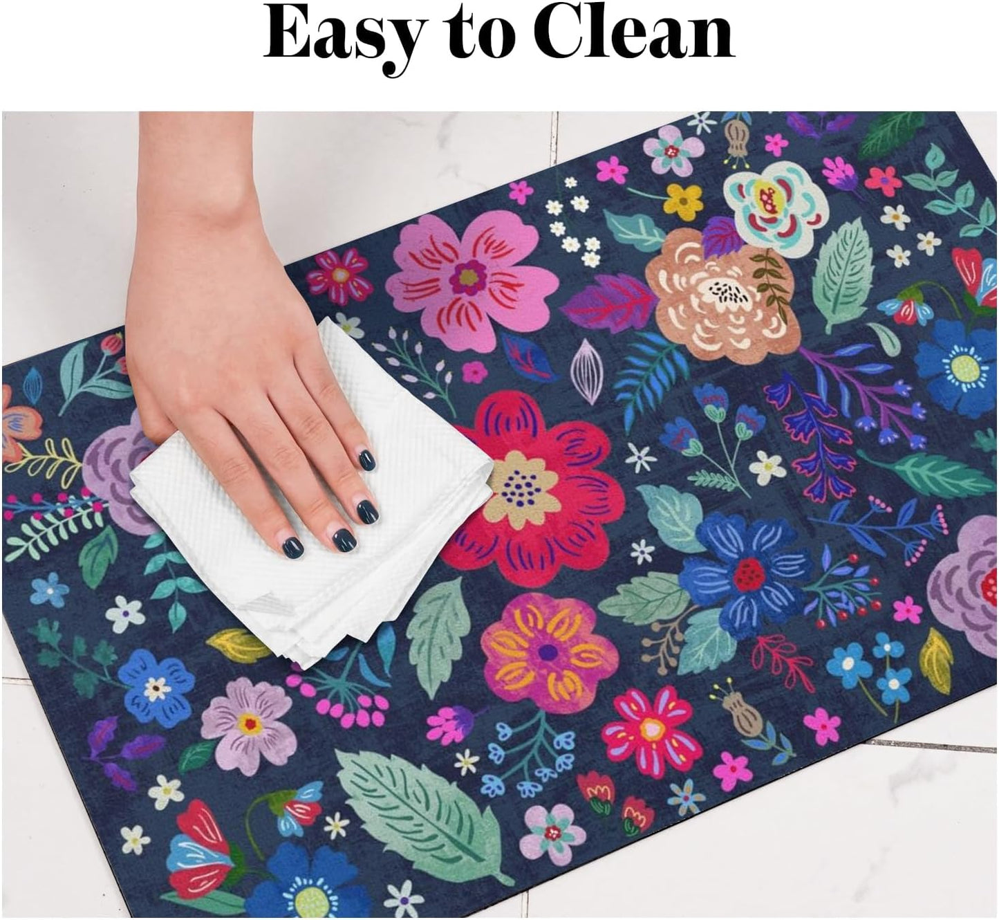 Dog Food Mats for Floors, Absorbent Dog Bowl Mat for Food and Water Dispenser, Quick Dry Cat Food Mat Pet Supplies