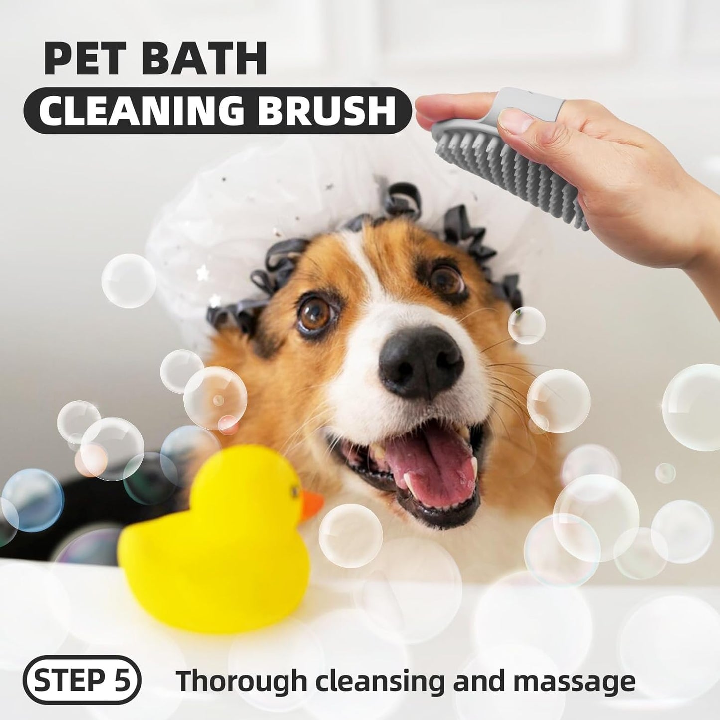 Dog Brush for Shedding,7 PCS Pet Grooming Brush Kit to De-fur & Hair Slicker Deshedding Brushes with Undercoat Rake Comb Bath Brush&Nail Clipper for Grooming Short Long Haired Dogs Cats Blue