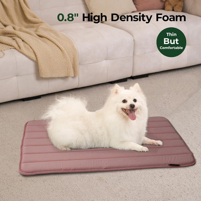 BALANCE Dog Crate Pad, Dog Foam Crate Mat Kennel Pad, Washable Water-Resistant Pet Bed Flat Dogs Cage Mat for Small Dogs