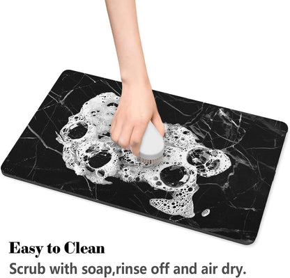 Dog Food Mats for Floors Absorbent, Pet Cat Food Mat - Quick Dry Dog Bowl Mats for Food and Water, Eco-Friendly Pet Supplies