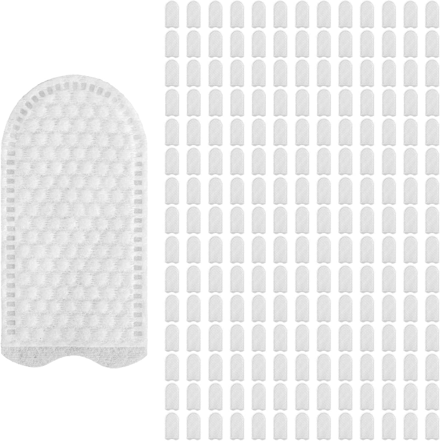 100 Pcs Cotton Finger Cots Dog Ear Wipes for Pet Ear Cleaning Cloth Finger Cots Fingers Covers Fingers Gloves Disposable for Nails Cleaning Dog Cat Teeth Cleanings Grooming Nail Trimming Precise Tasks