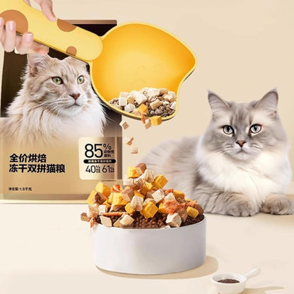 Functional Kitchens Spoon and Sealing Clip Portable Food Scoops for Dog and Cats Food Perfect for Grains and Rice Bag Clip Spoon