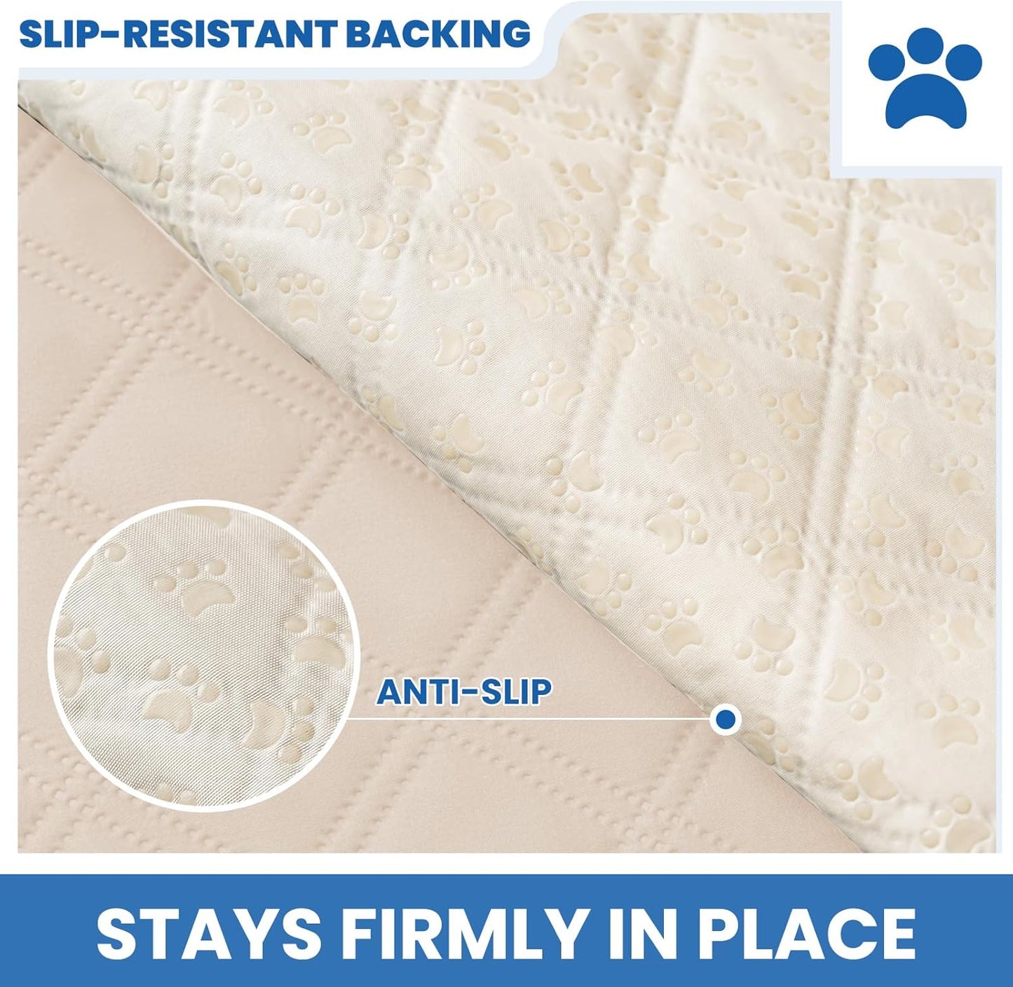Waterproof Dog Blanket, Non-Slip Soft Pet Bed Cover, Couch Cover for Dogs Washable, Protects Sofa, Furniture, Crate, Car, Tear Resistant Leakproof Pet Blanket (30x70 Inch, Dark Grey)