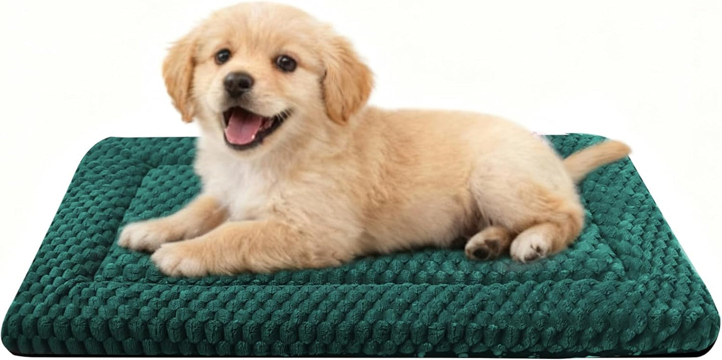 Dog Bed Mat – Soft & Comfortable Dog Kennel Pad for Crate – Durable Crate Bed & Mat for Dogs & Cats – Ideal for Crate, Kennel, and Home Use