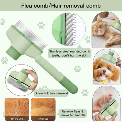 Cat Grooming Kit & Puppy Grooming Kit, Including Cat Washing Kit,Nail Clippers For Cats,Special Silicone Toothbrush,Dogs Washing Gloves, Puppy Quick-Drying Towel,Dog Flea Comb,Reusable.