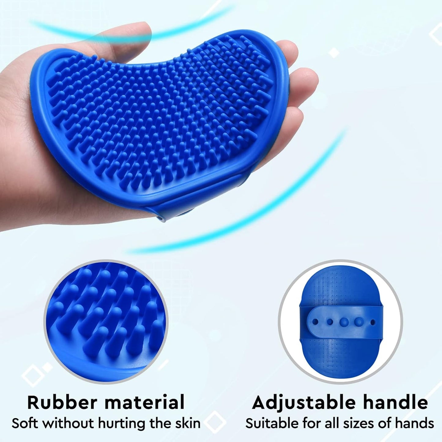 Cat Grooming Glove Brush,Pet Hair Remover Tool,Reusable Dog Hair Fur Remover for Carpet,Furniture,Couch,Clothes,Eco-Friendly and High efficiency