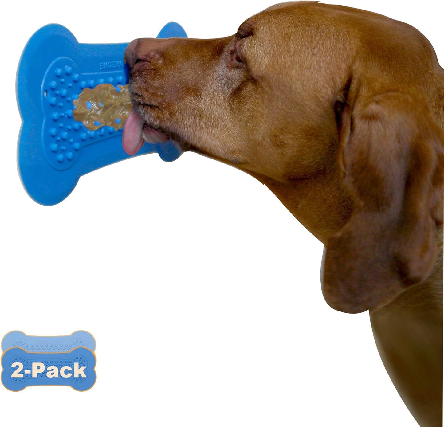 Lick Lick Pad Dog Accessories | Pet Shower Attachment | Dog Peanut Butter Lick Pad | Dog Bathing Station | Dog Bathing Supplies | Veterinarian Used | Suction to Wall | Large (Large - 1 Pack, Yellow)