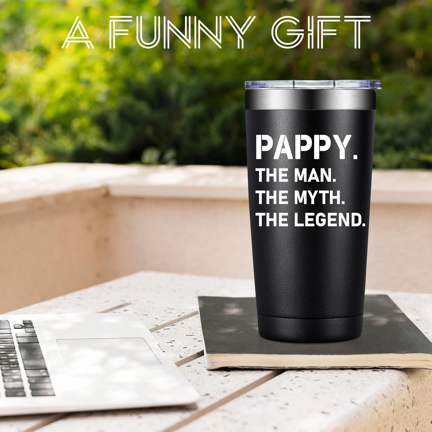 BIRGILT Pawpaw Gifts from Grandkids - Pawpaw Fathers Day Gift - Best Paw Paw Gifts for Grandpa, Grandfather - 20oz Tumbler Cup