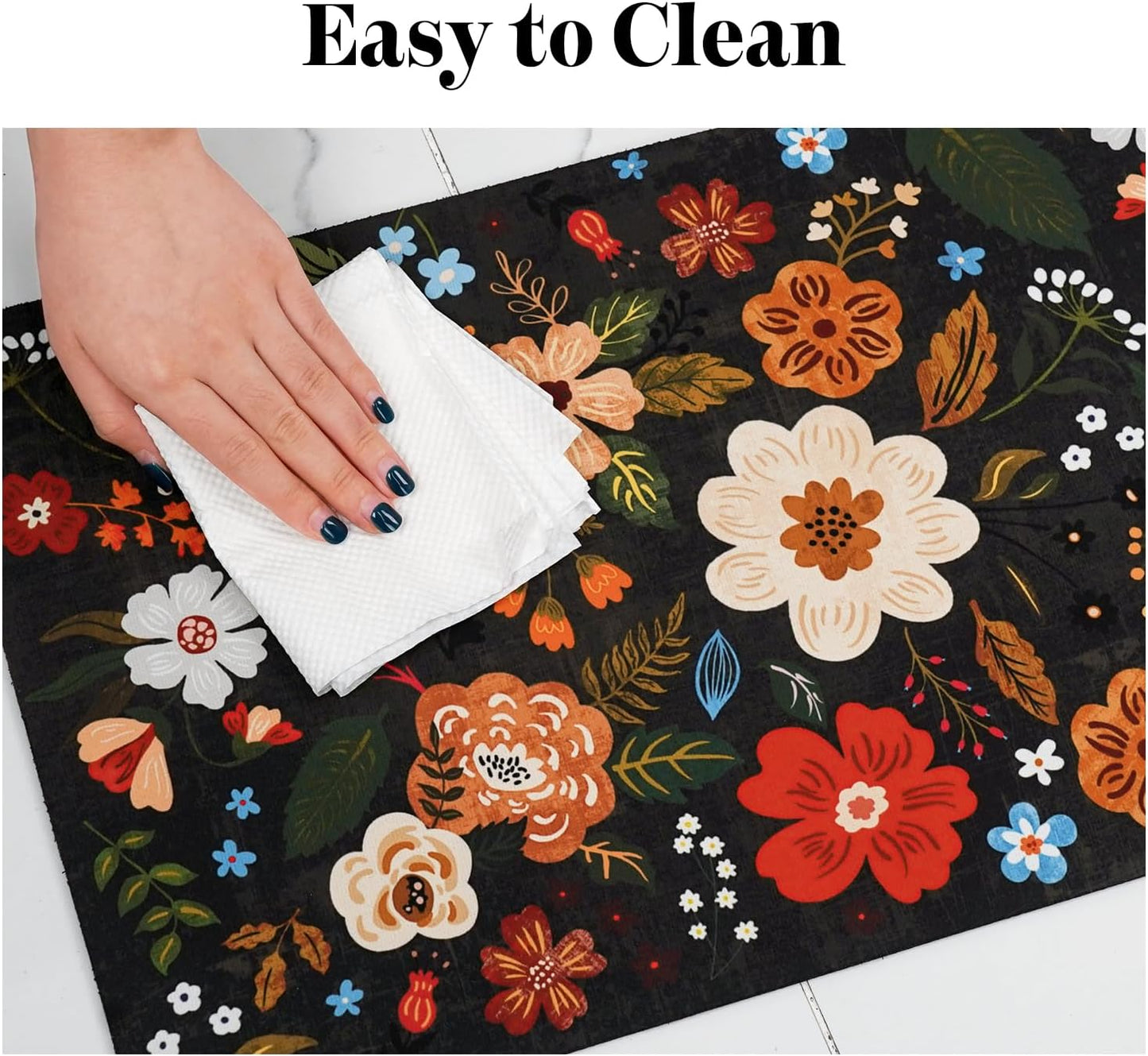 Dog Food Mats for Floors, Absorbent Dog Bowl Mat for Food and Water Dispenser, Quick Dry Cat Food Mat Pet Supplies