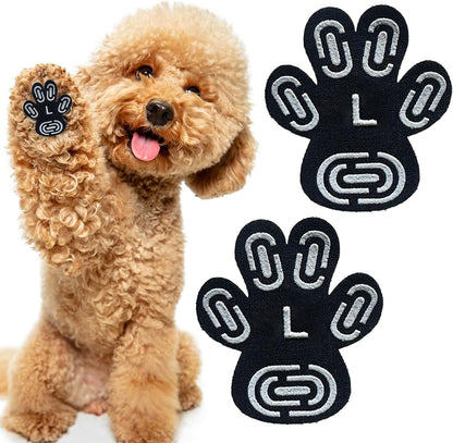 Dog Paw Grips & Protectors for Senior Dogs - Anti-Slip Traction Pads to Prevent Slipping on Hardwood Floors, Strong Grip Paw Stickers for Hot Pavement, Tile & Laminate Floors.