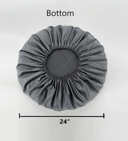 Waterproof Dog Bed Cover Replacement Round 42 Inch Grey