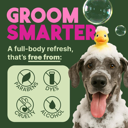 TropiClean Deshedding Dog Shampoo, Fast-Acting Shedding Control & Coat Softener, Puppy Safe, Made in USA, Lime & Coconut Scent, Cat Friendly, 20oz.