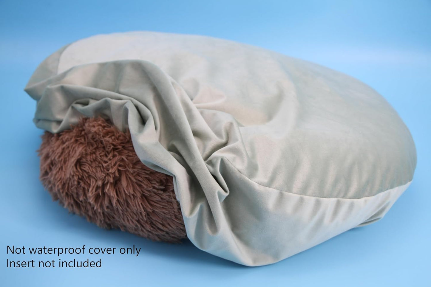 Waterproof Dog Bed Cover Replacement Round 42 Inch Grey